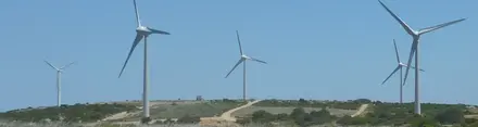 wind turbine parc total quadran