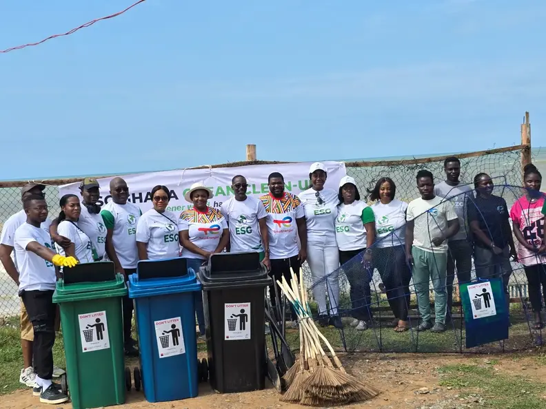 TotalEnergies And Societe-General Ghana Champion Ocean Sustainability With ‘Move for Ocean’ Clean-Up Drive