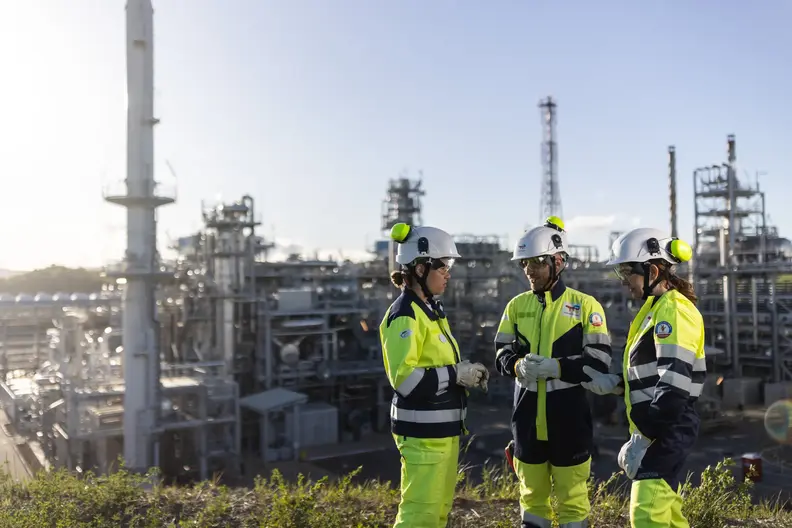 Tempa Rossa oil and gas site in Corleto Perticara, southern Italy