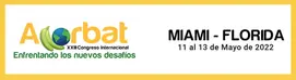 Congrès International Acorbat du 11 au 13 mai 2022 à Miami.