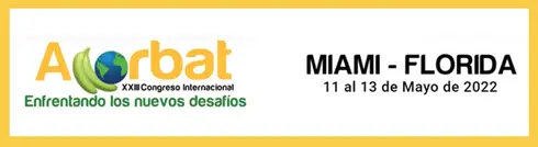 Congrès International Acorbat du 11 au 13 mai 2022 à Miami.