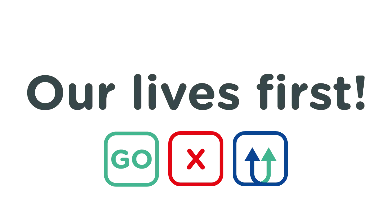 identité visuelle our lives first!