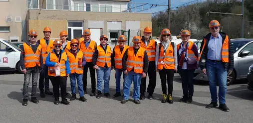visite gare triage sibelin