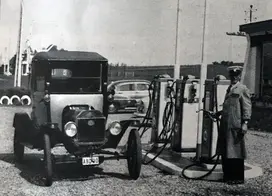 <p>Fina Tankstelle</p>
