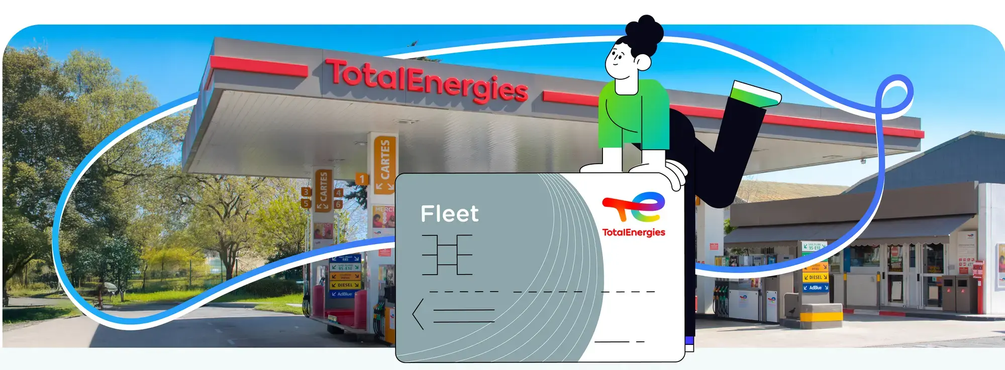Réseau stations-service TotalEnergies