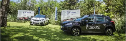 TOTAL PRESENTE EN EL PEUGEOT SUV TOUR
