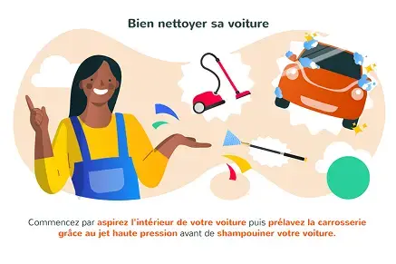 Bien nettoyer sa voiture