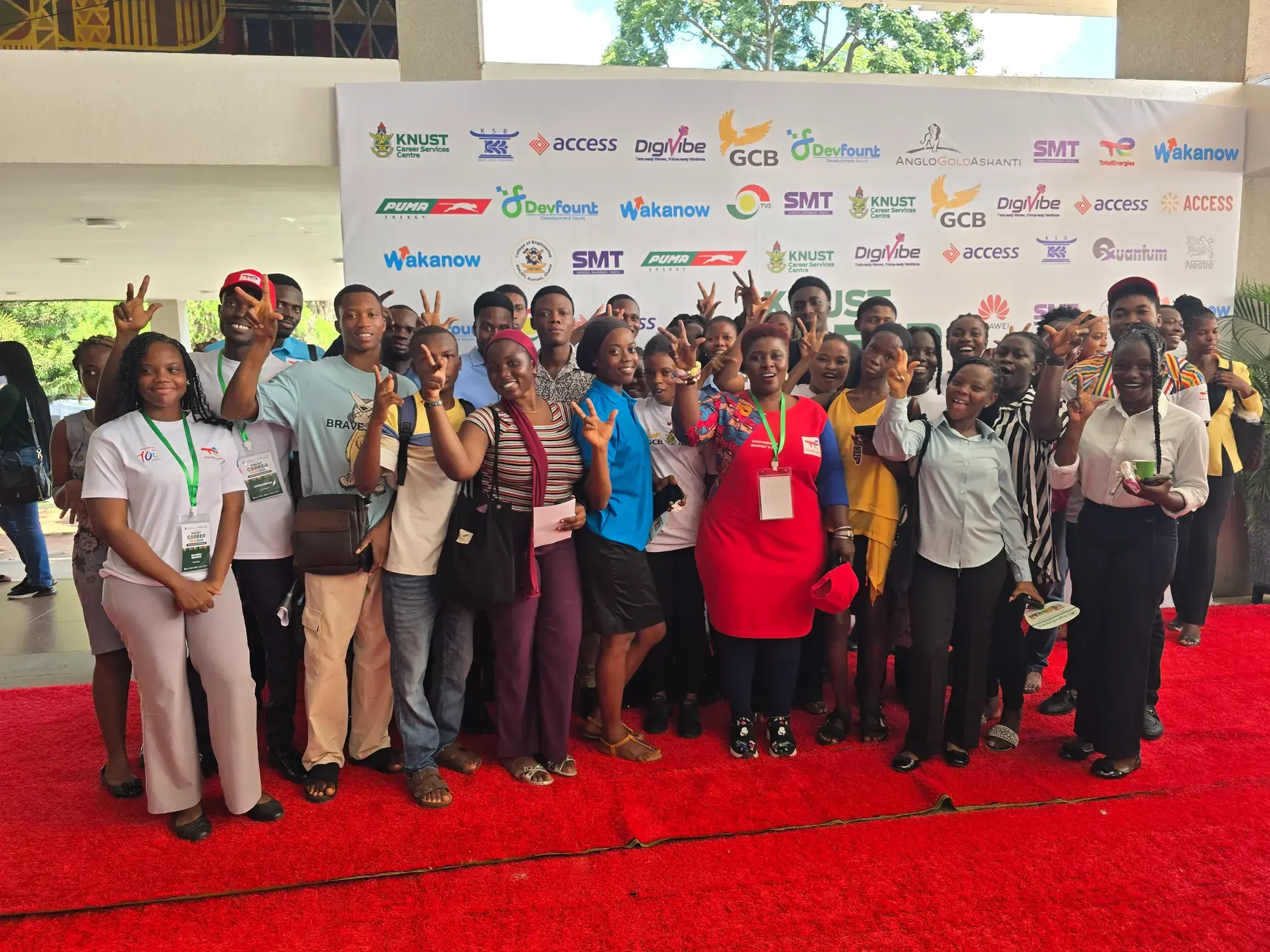TotalEnergies Marketing Ghana PLC Engages Future Talent at KNUST Career Fair