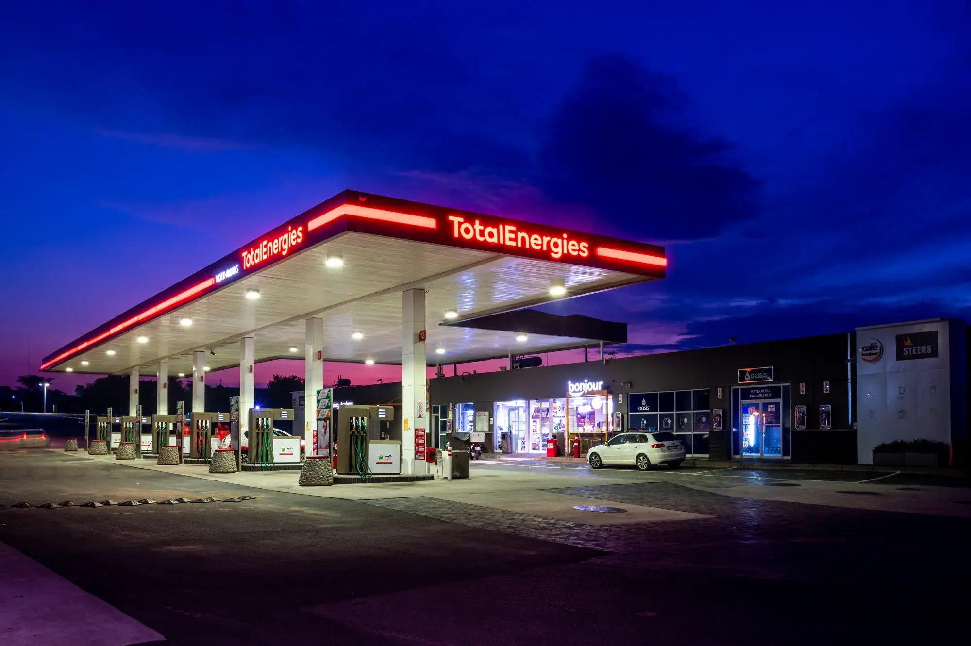 Northriding service station in Johannesburg