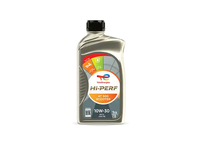 Scooter engine oil: Hi-Perf 4T 500 SC. 10W-30 1L
