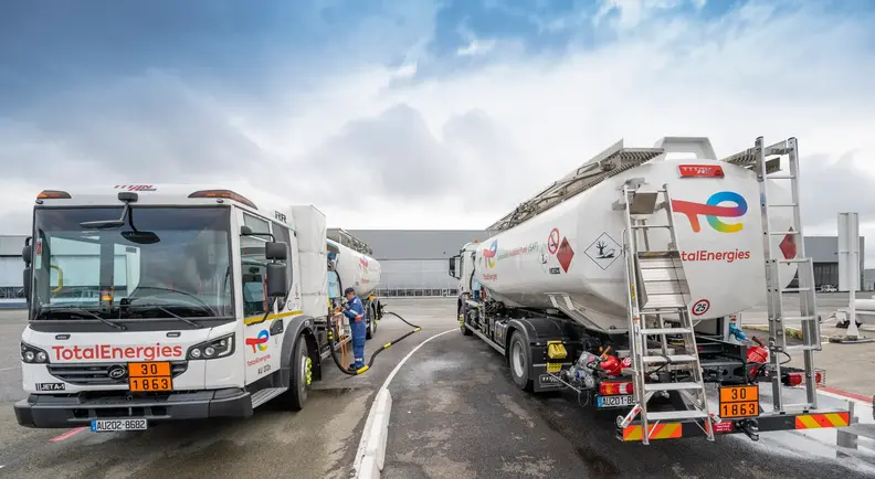 Photos Le Bourget -  Avitaillement aviation TotalEnergies