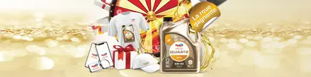 Faites le plein de cadeaux avec la roue gagnante