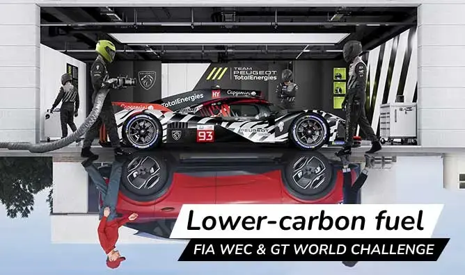 Lower-carbon fuel - FIA WEC & GT World Challenge