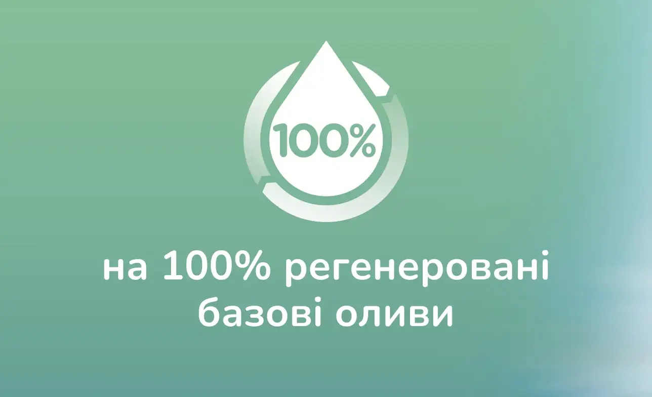 на 100% регенеровані базові оливи