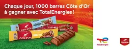 Chaque jour 100 pages côté d'Or à gagner avec TotalEnergies