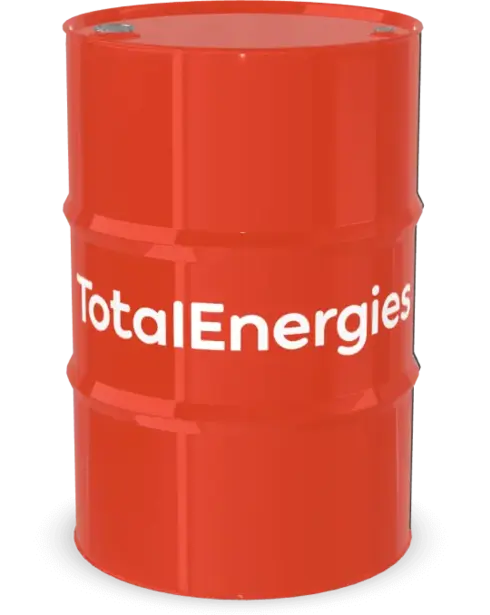 TotalEnergies 208 liters red drum