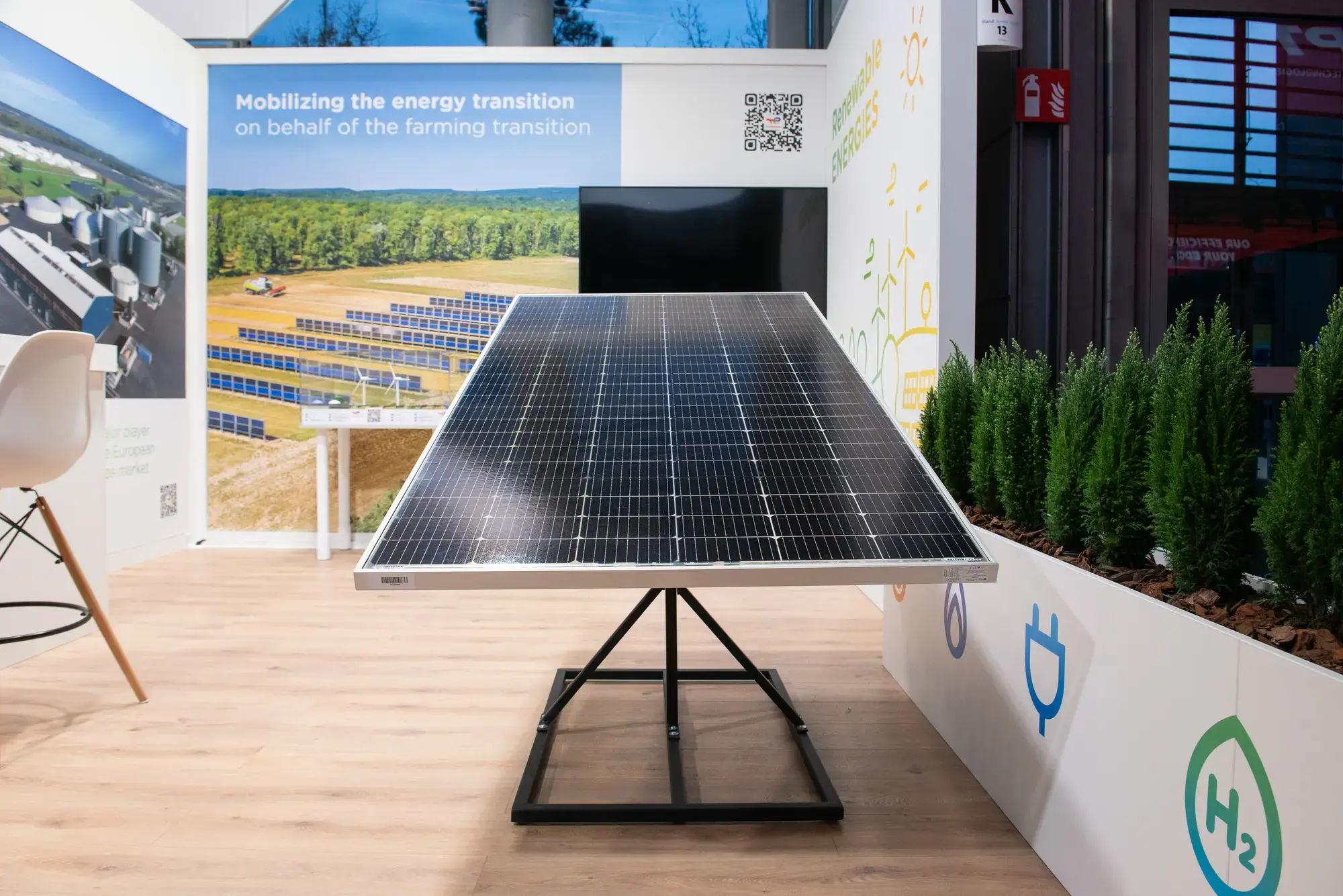 Agri photovoltaic panel