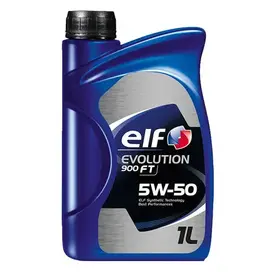 Car engine oil - ELF EVOLUTION 900 FT 5W-50
