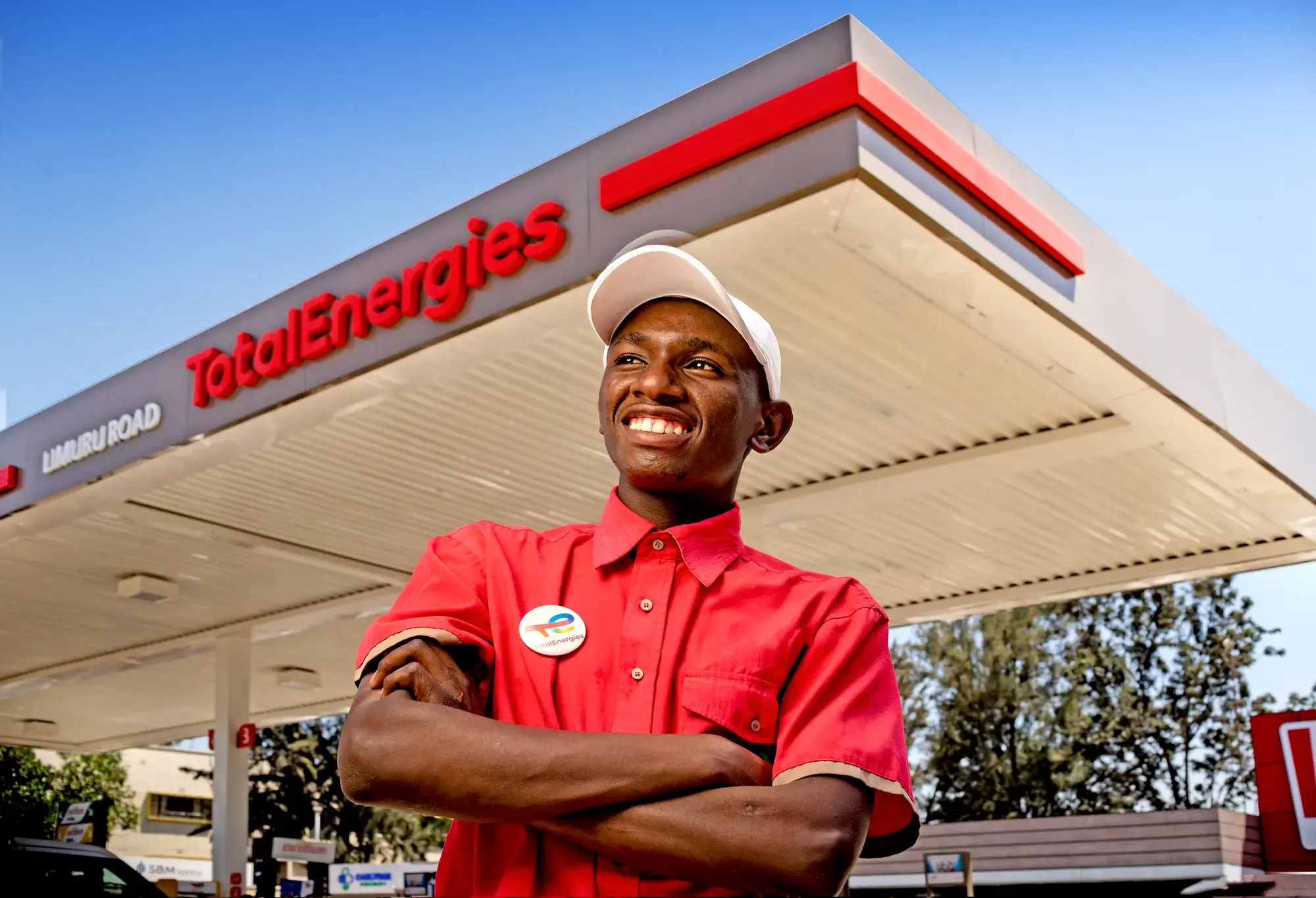 Station-service de Limuru Road au Kenya