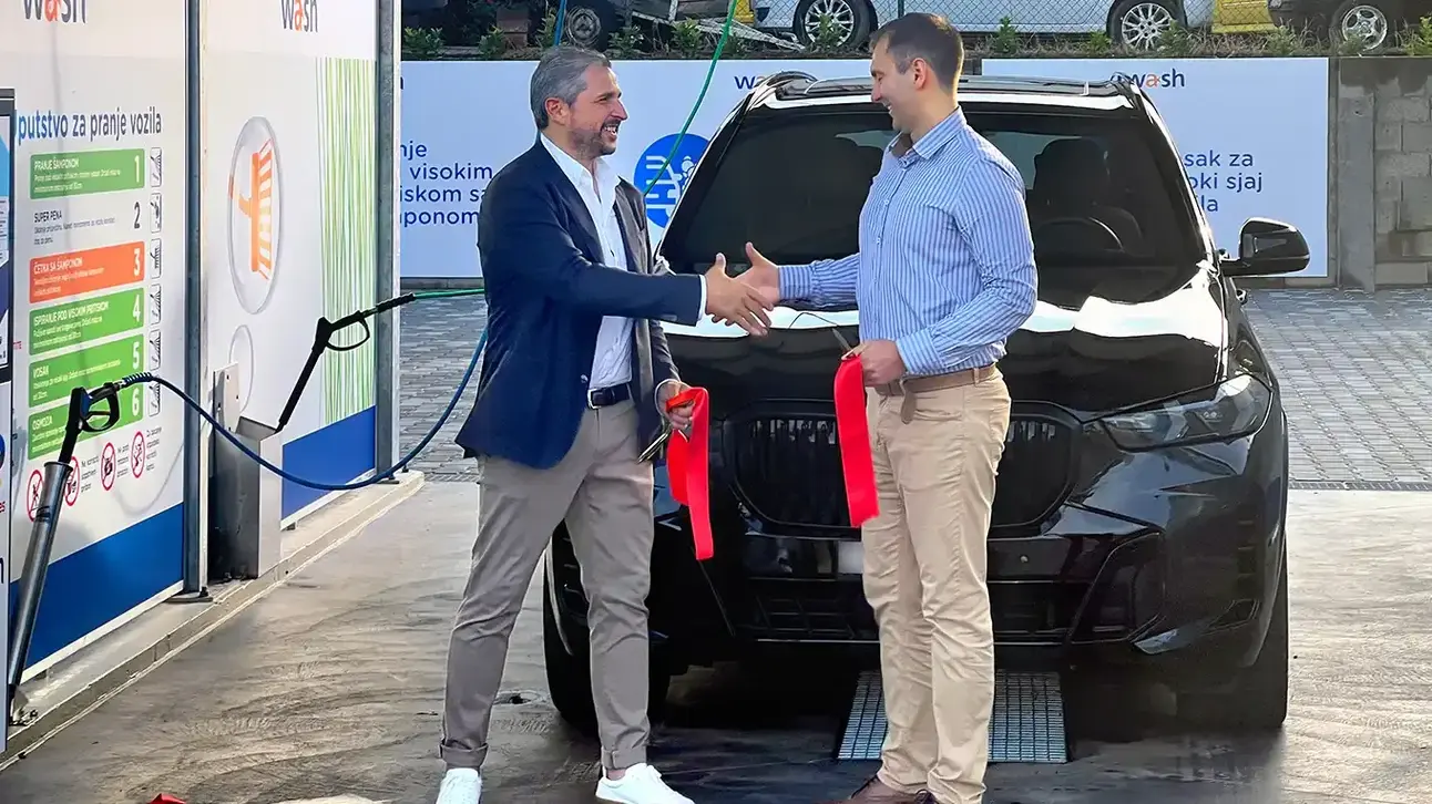 TotalEnergies samouslužna perionica u Jagodini