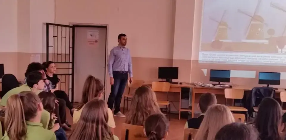 Presentation in one coastal school