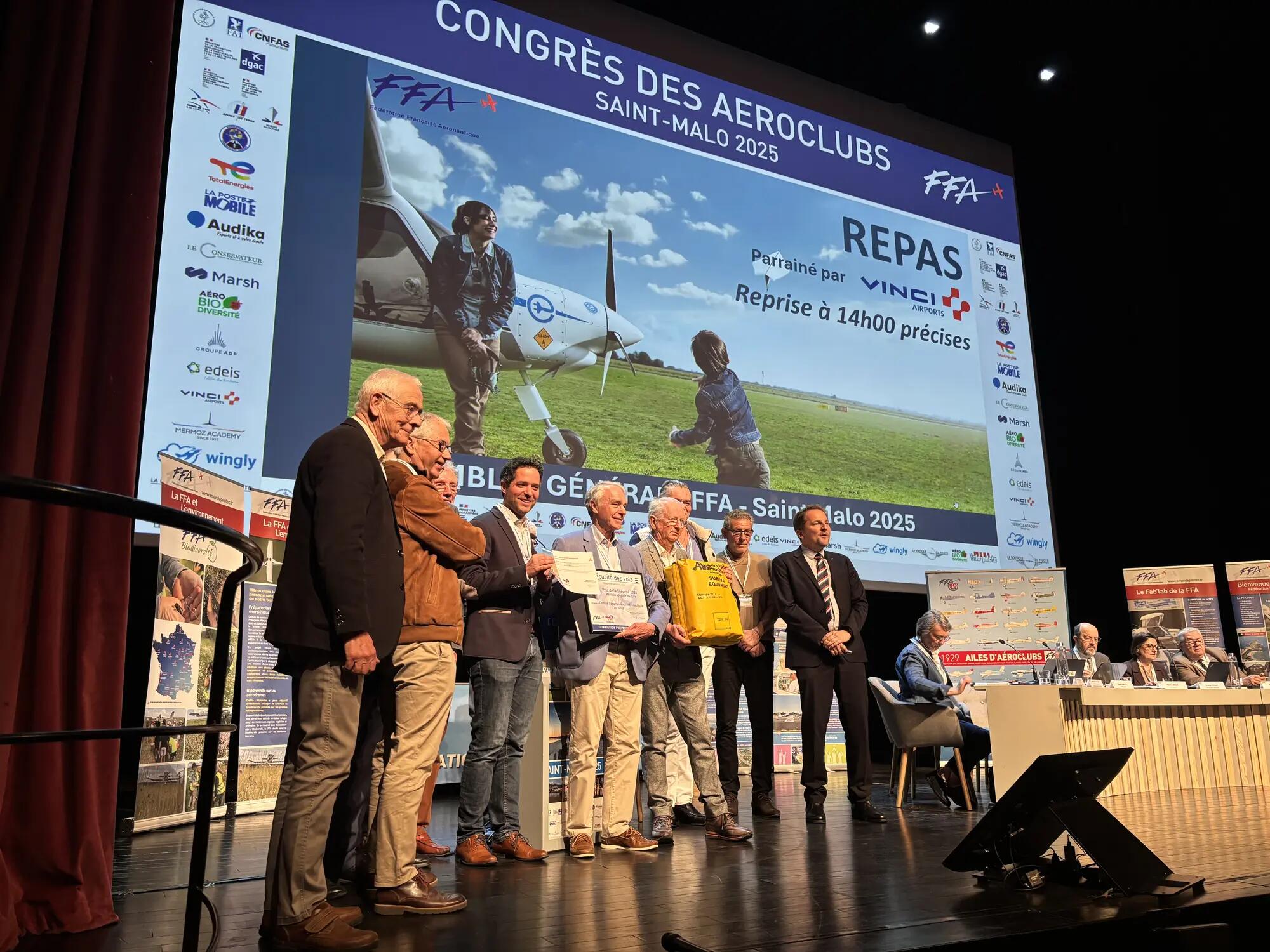 TotalEnergies Aviation Congrès FFA 2025 à Saint-Malo