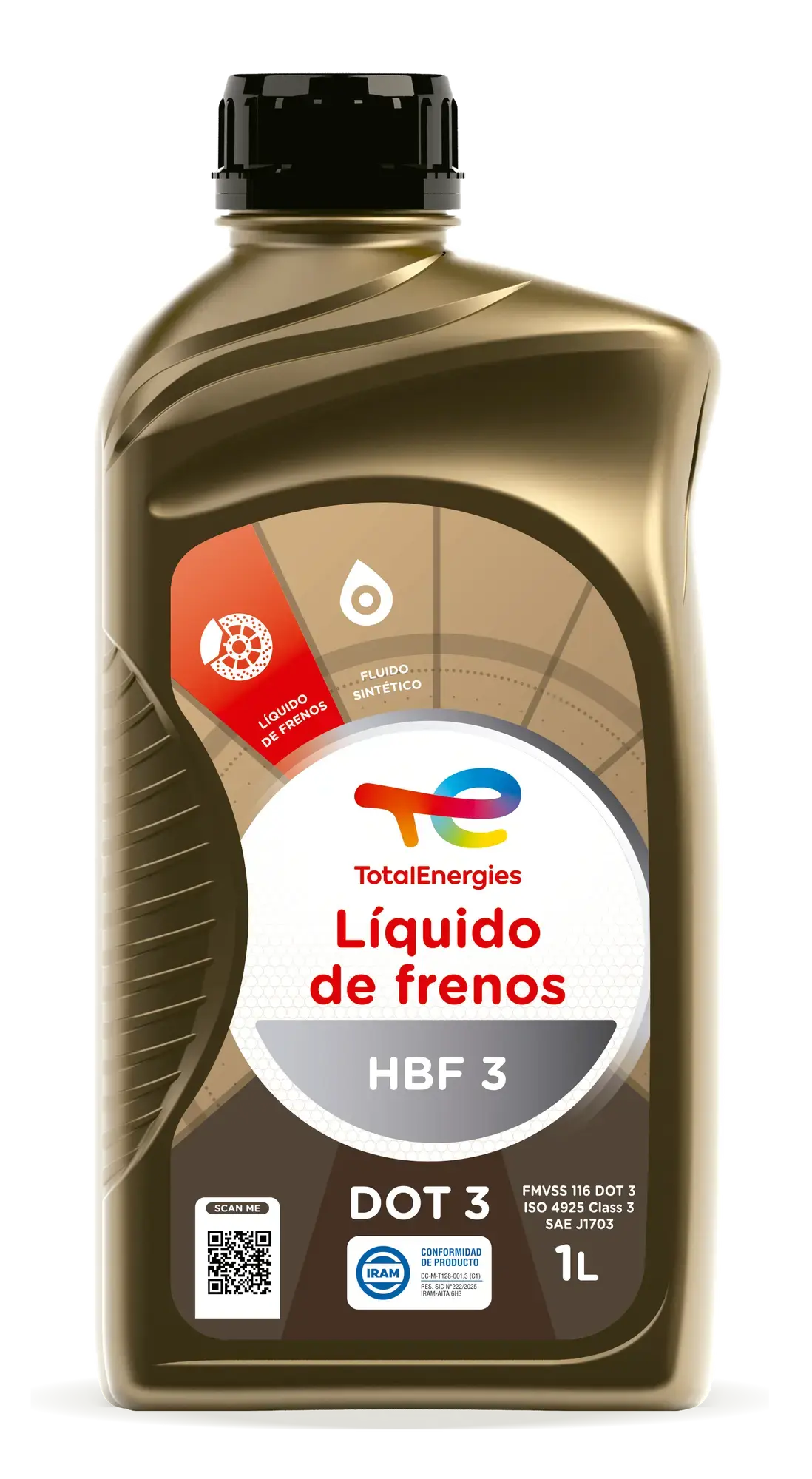 Liquido de frenos TotalEnergies  HBF3