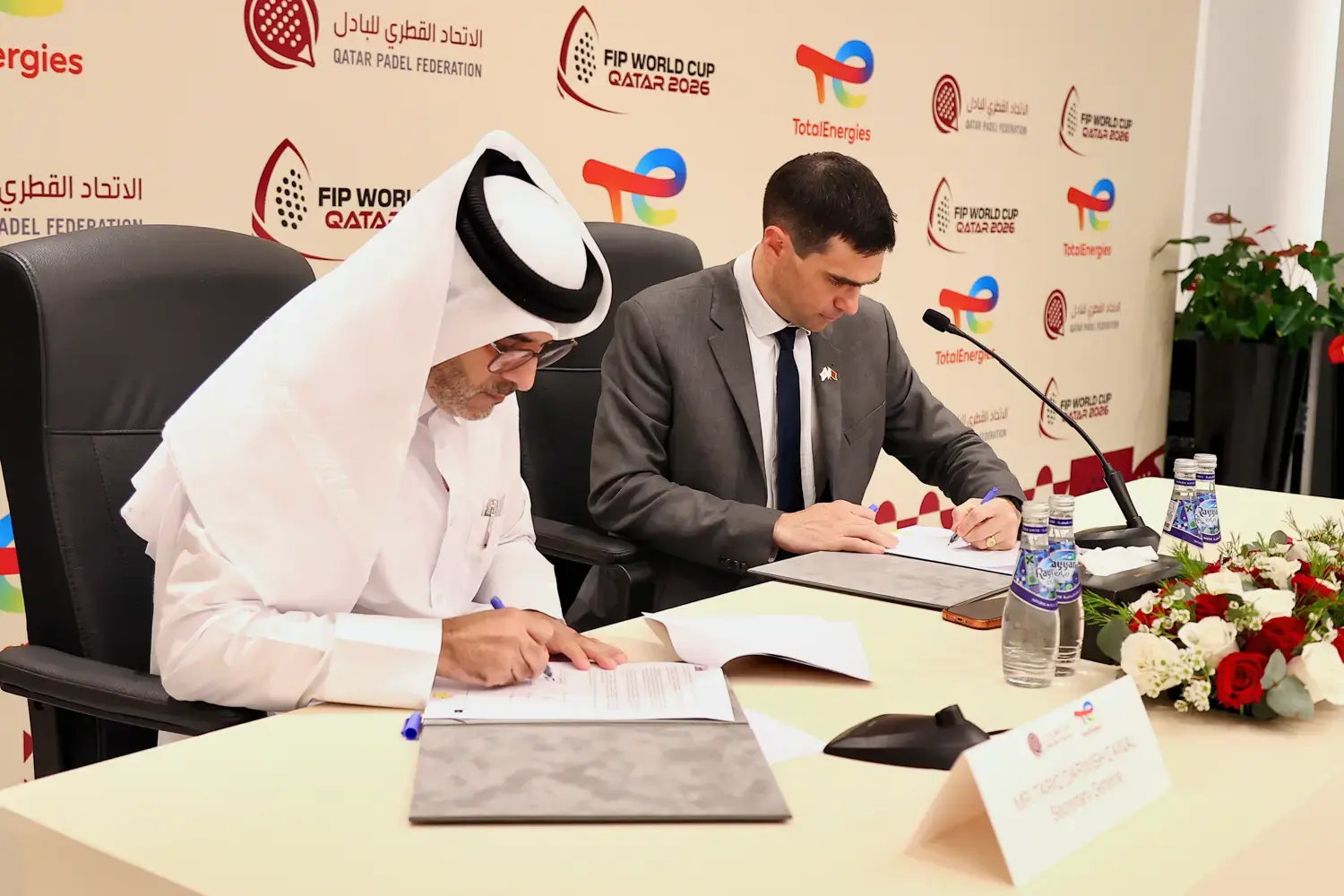 Padel2026 Signing ceremony