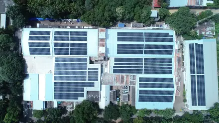 aerial view of Sri Kannapiran Mills