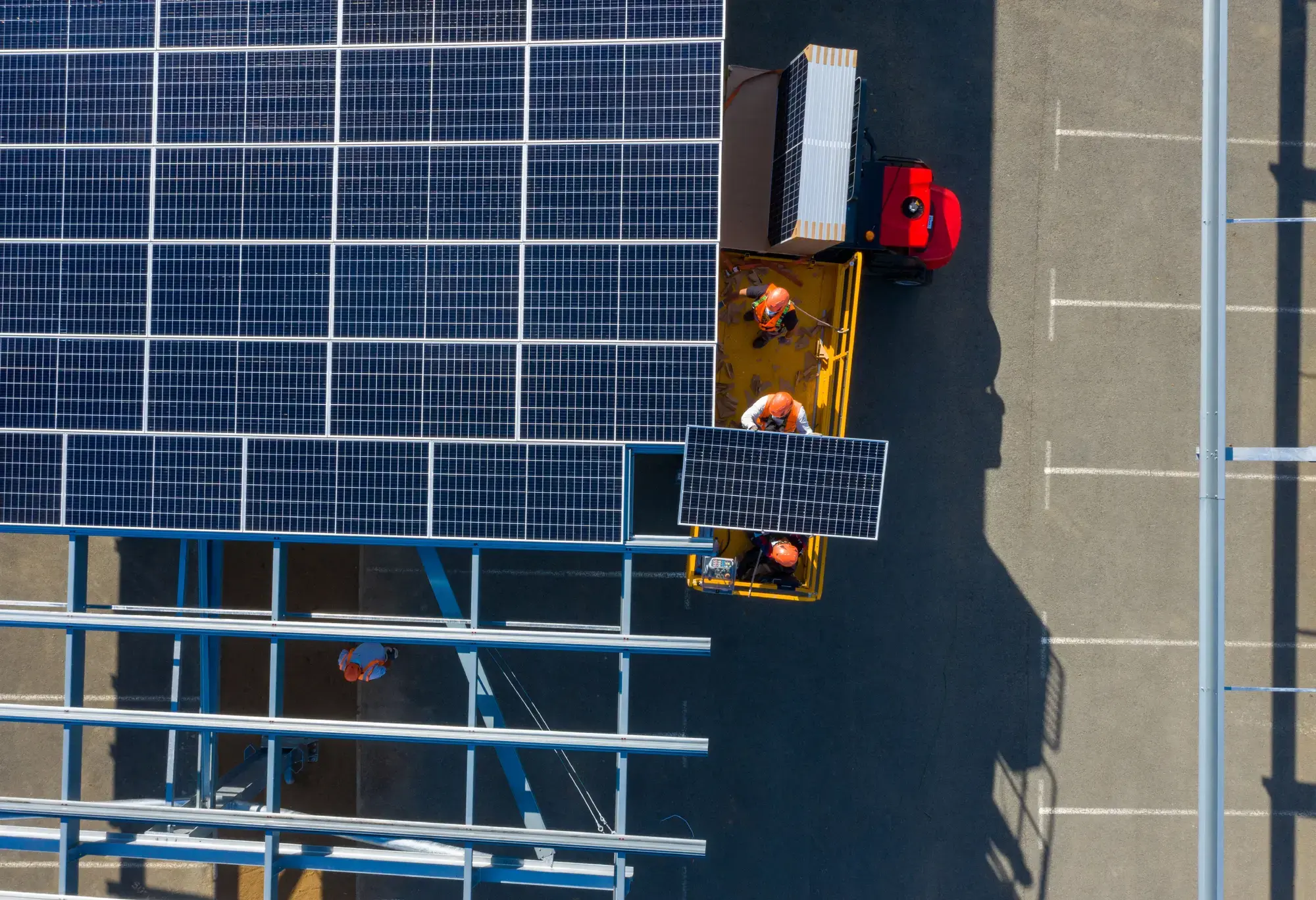 Etape 4 pose des panneaux