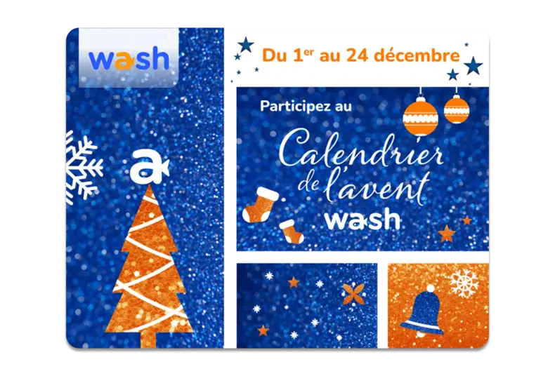 OP Wash Décembre 2025 - Calendrier de l'Avent