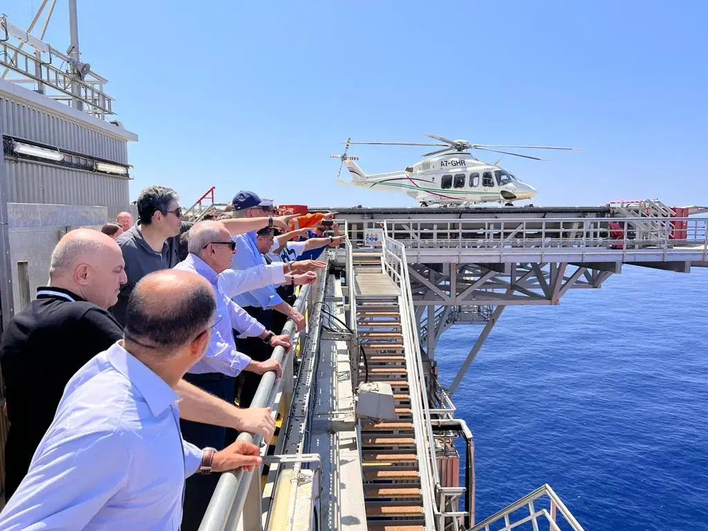 Visit to the Transocean Barents drilling rig 