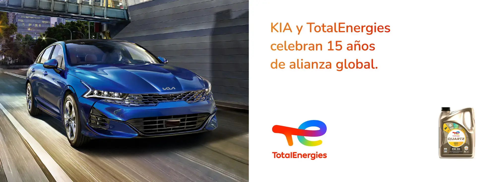KIA y TotalEnergies celebran 15 años de colaboración global