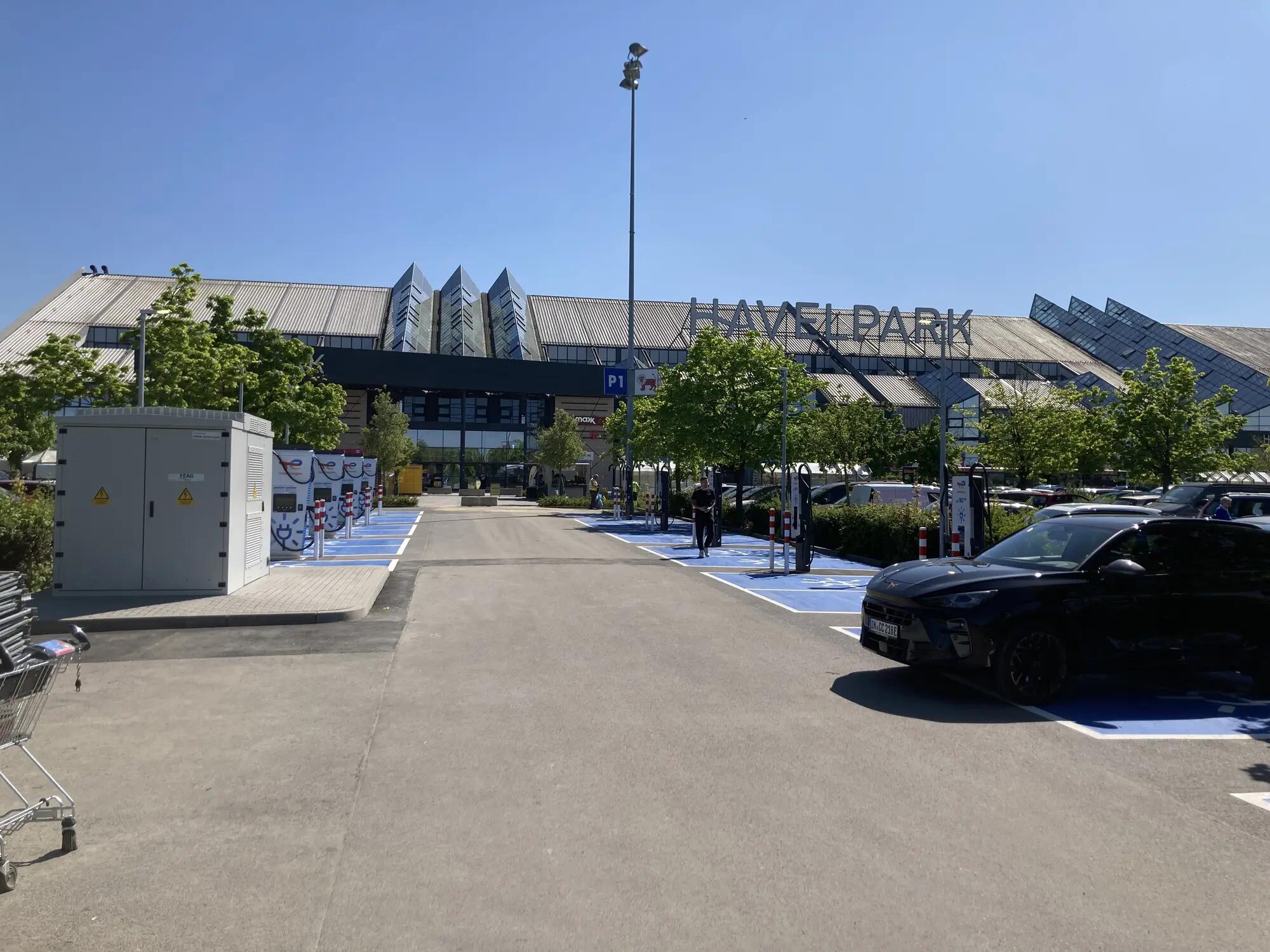 TotalEnergies Ladesaeulen Havelpark