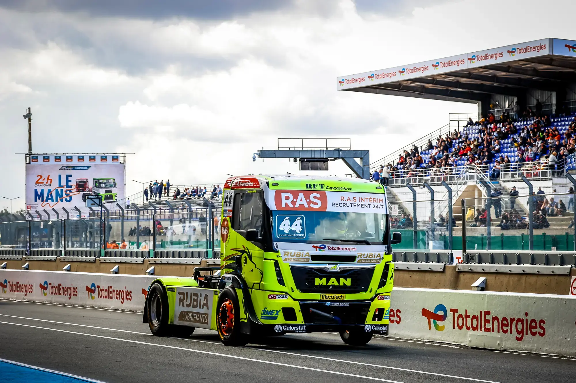 TotalEnergies junto a Lion Truck Racing en el European Truck Racing Championship