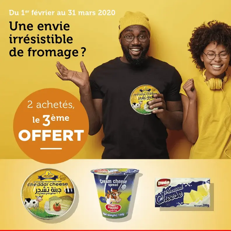 Promo cheese dans les&nbsp;boutiques TotalEnergies de Conakry