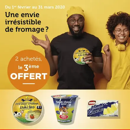 Promo cheese dans les boutiques TotalEnergies de Conakry