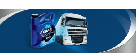 ELF heavy duty motor oils PERFORMANCE range for trucks and buses