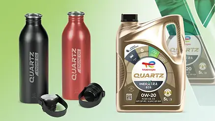 TotalEnergies poklanja flašicu za vodu