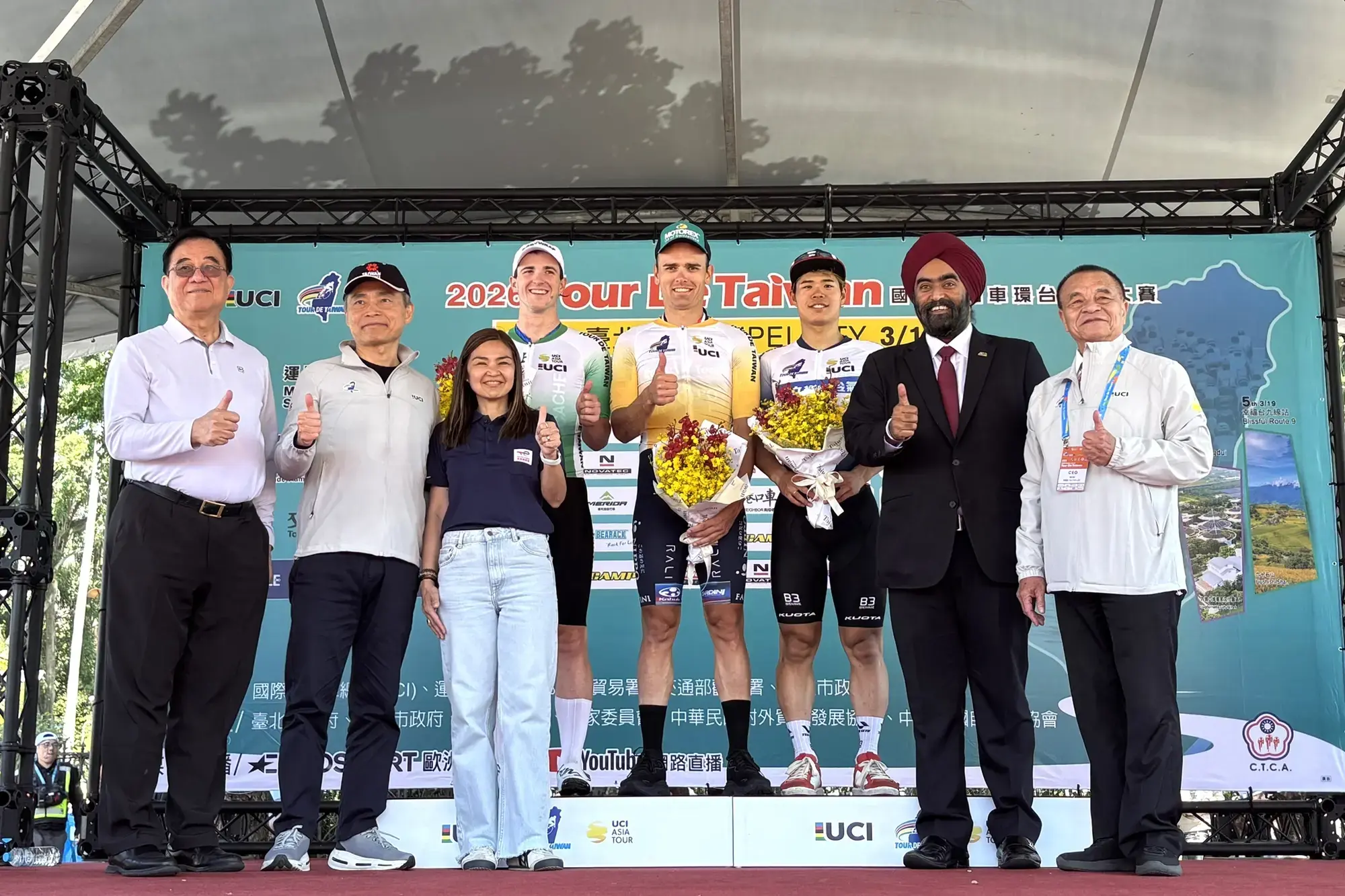 TotalEnergies 擔任贊助夥伴，支持 2026 國際自由車環台公路大賽