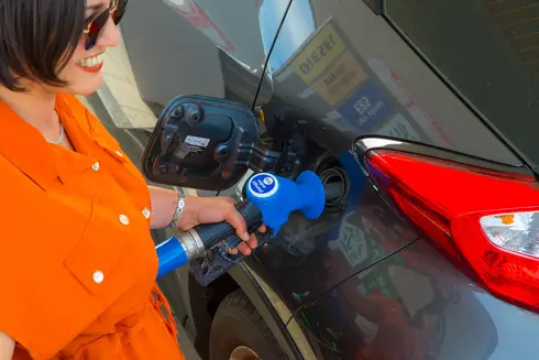 Station-service Saint-Exupéry à Colombier-Saugnieu,  France