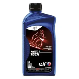 Motorcycle engine oil - ELF MOTO 4 TECH 10W50