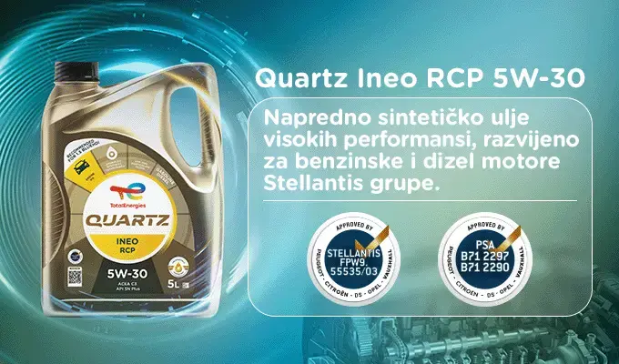 Quartz Ineo RCP 5W-30 – motorno ulje
