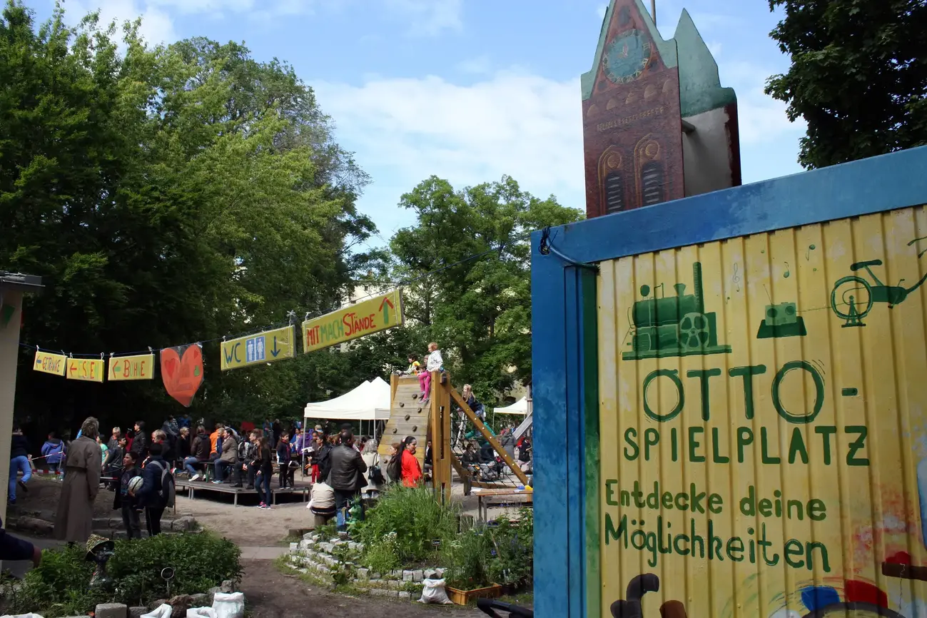 Foto vom OTTO-Spielplatz des Moabiter Ratschlag e.V.