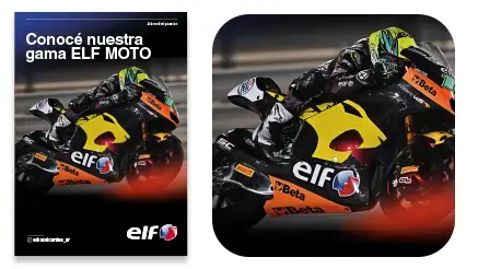 Edito folleto elf moto