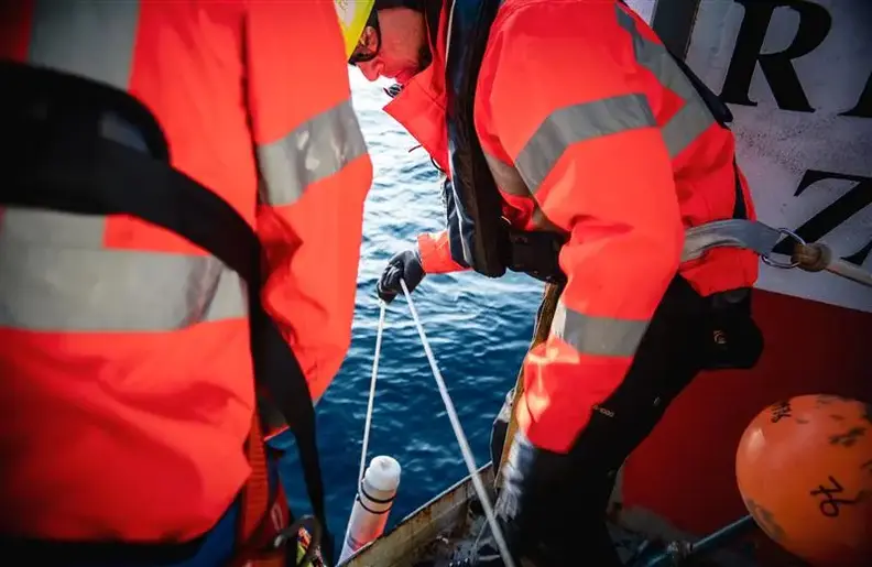 Data collected in the Danish North Sea 