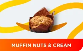 Muffins Nuts & Cream 