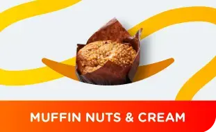 Muffins Nuts & Cream 