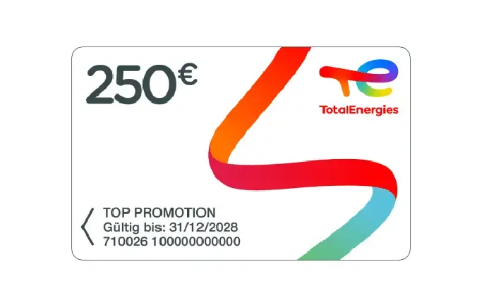 Prepaid Mobility Card Tankkarte von TotalEnergies