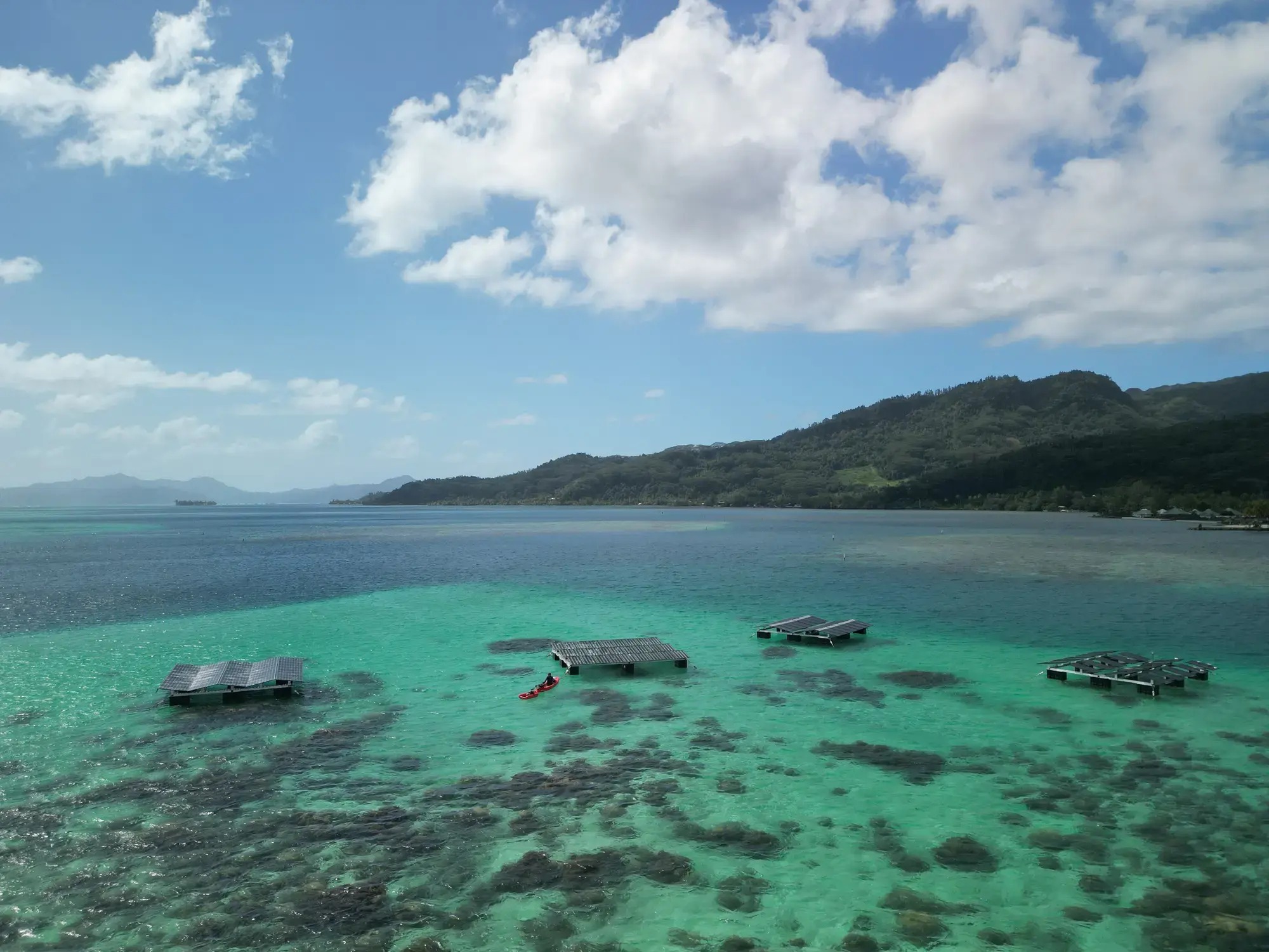 Polynésie - Photovoltaique flottant